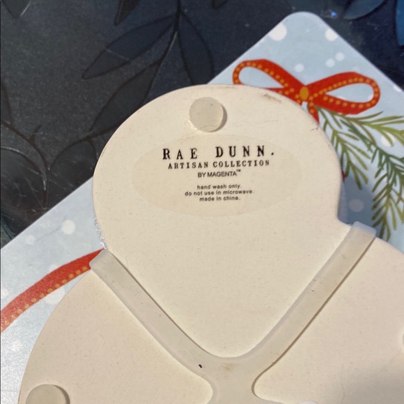 🎄 NWT Rae Dunn White Snowman coasters - Picture 3 of 4